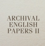  Archival English Papers 2